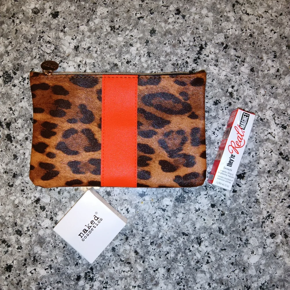 NIB Naked Cosmetics Desert Sunset Eyeshadow Benefit They're Real Black Mascara - Picture 2 of 6